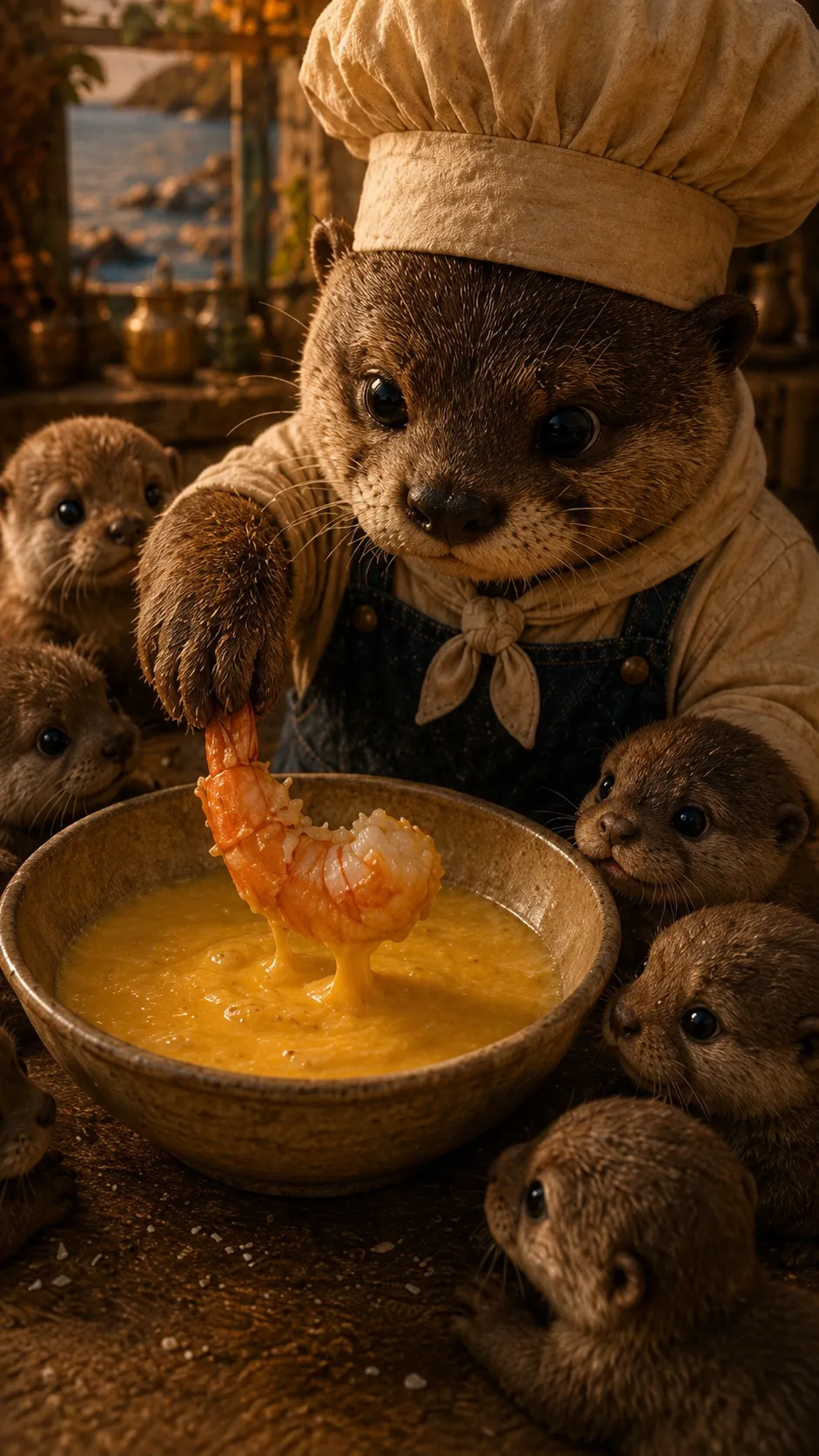 Chef Otto, a Otter