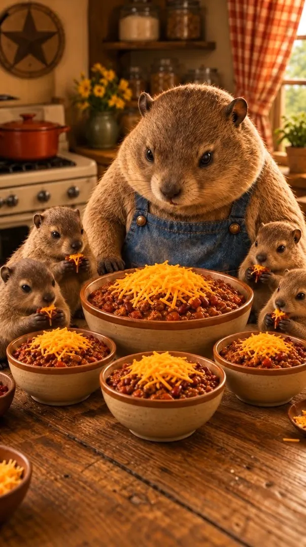 Chef Chubbs presenting Chili