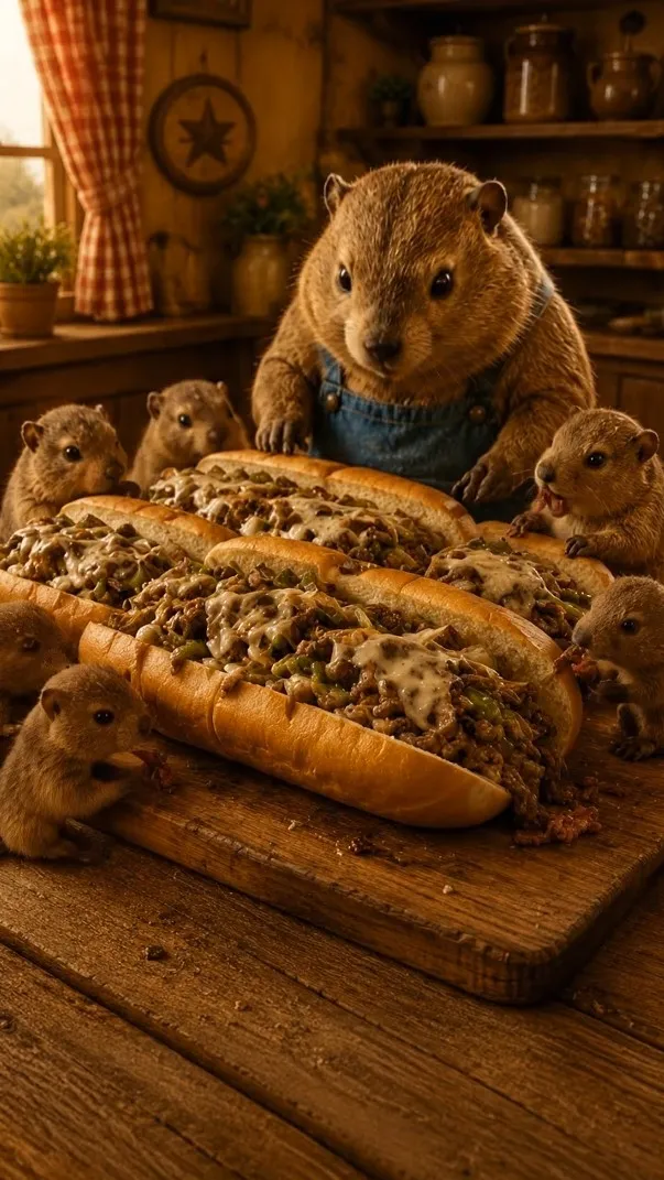 Chef Chubbs presenting Philly Cheesesteak